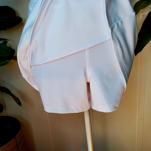 J Crew Factory Active Skort, White, Size L - Picture 2 of 6
